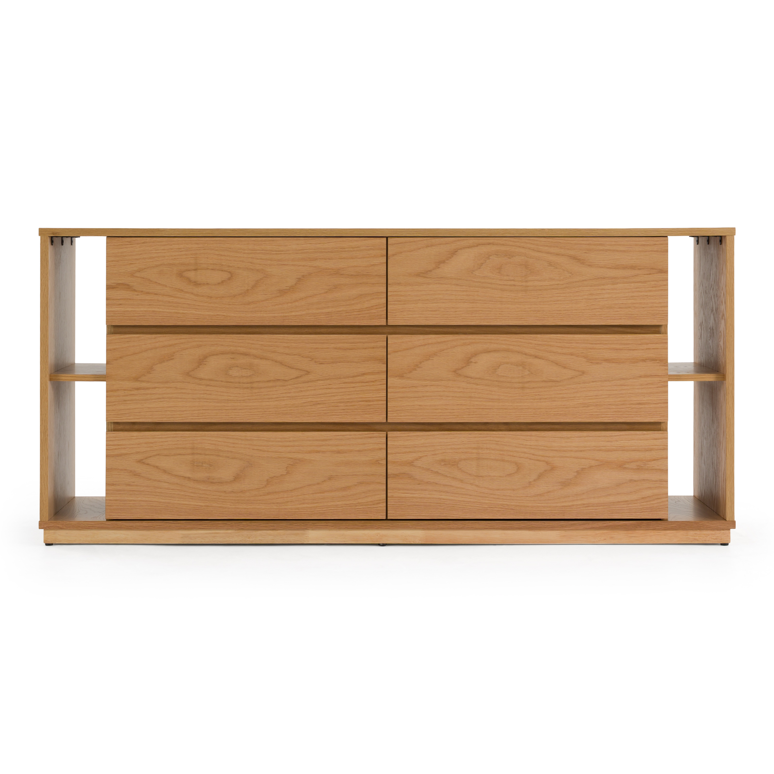 LA Furniture Jagger Modern Natural Oak Dresser VGMA-BR-55-DRS-NAT Contemporary Style by Vig Furnitrue Number 83043 Catch Home Goods