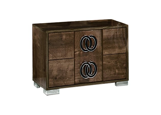 LA Furniture Athen Italian Modern Nightstand VGACATHEN-NS Contemporary Style by Vig Furnitrue Number 70833 Catch Home Goods