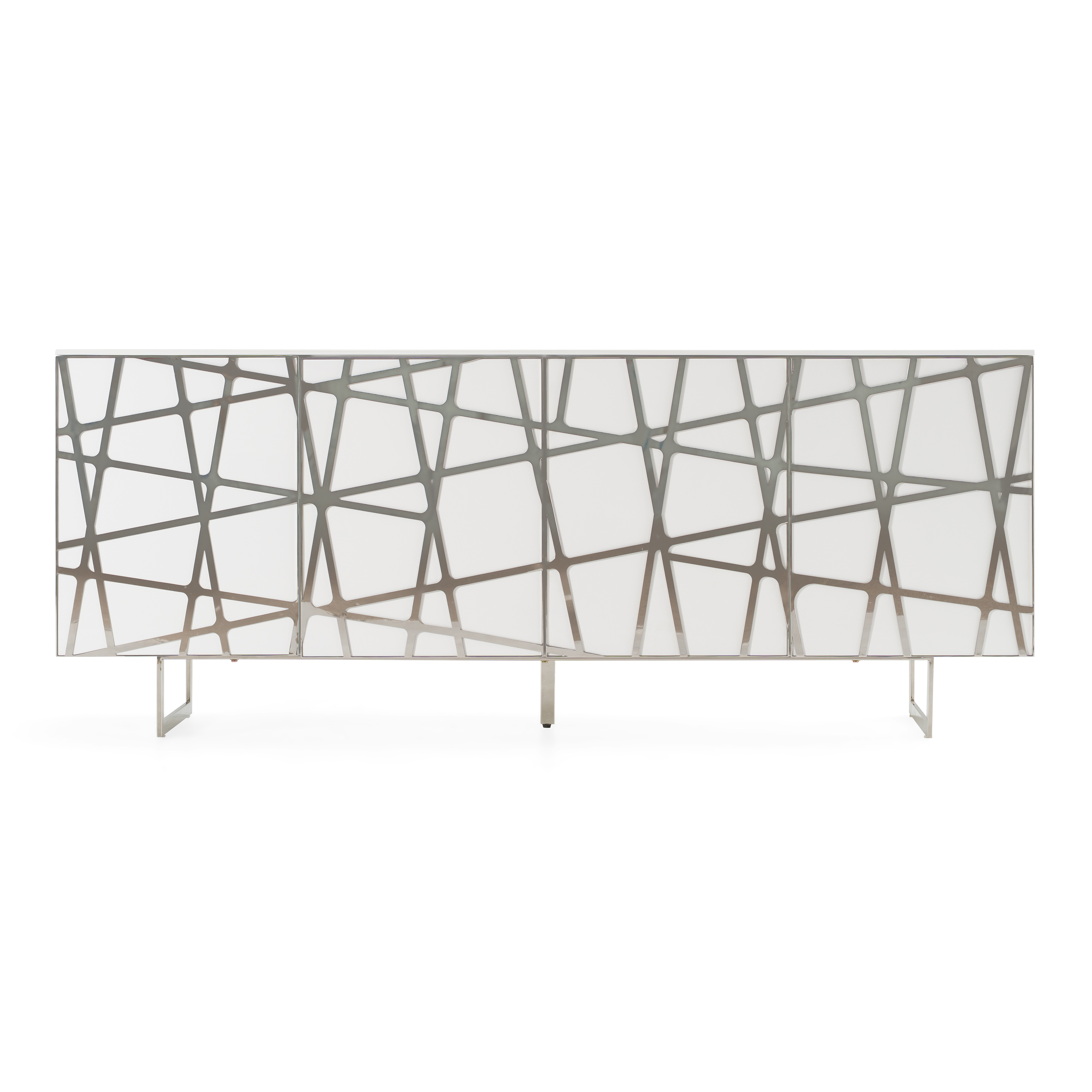 LA Furniture Kilson Modern White Buffet VGVCG1819-WHT Contemporary Style by Vig Furnitrue Number 76726 Catch Home Goods