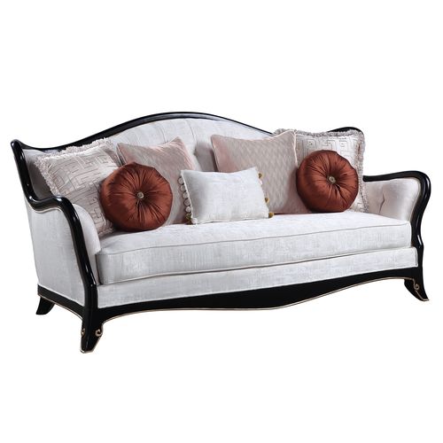 Acme Nurmive Sofa with 7 Pillows Model LV00251