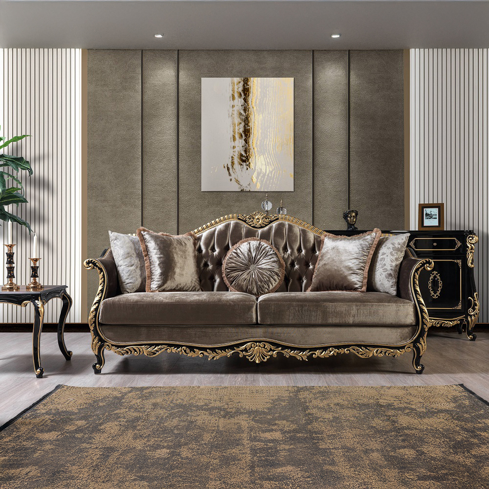 Acme Betria Sofa with 5 Pillows Model LV01887