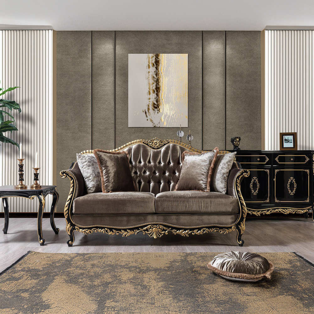 Acme Betria Loveseat with 4 Pillows Model LV01888