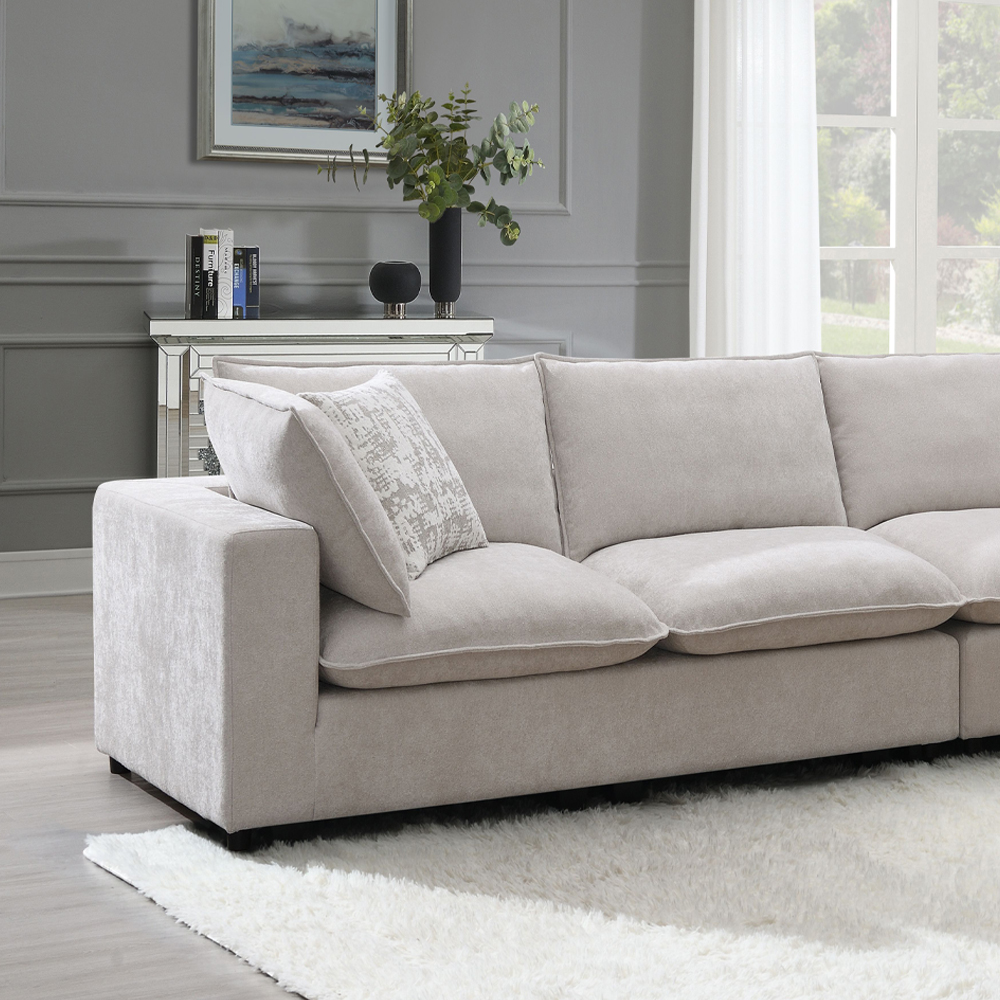 Acme Marisa Modular Left Facing Loveseat with 2 Pillows Model LV04410