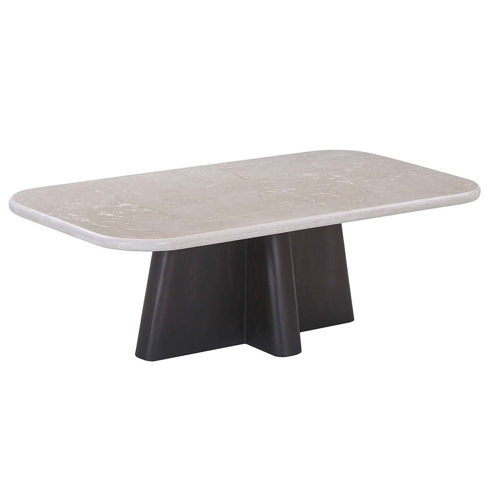 Acme Jacory Coffee Table with Bottocino Marble Top Model LV04765