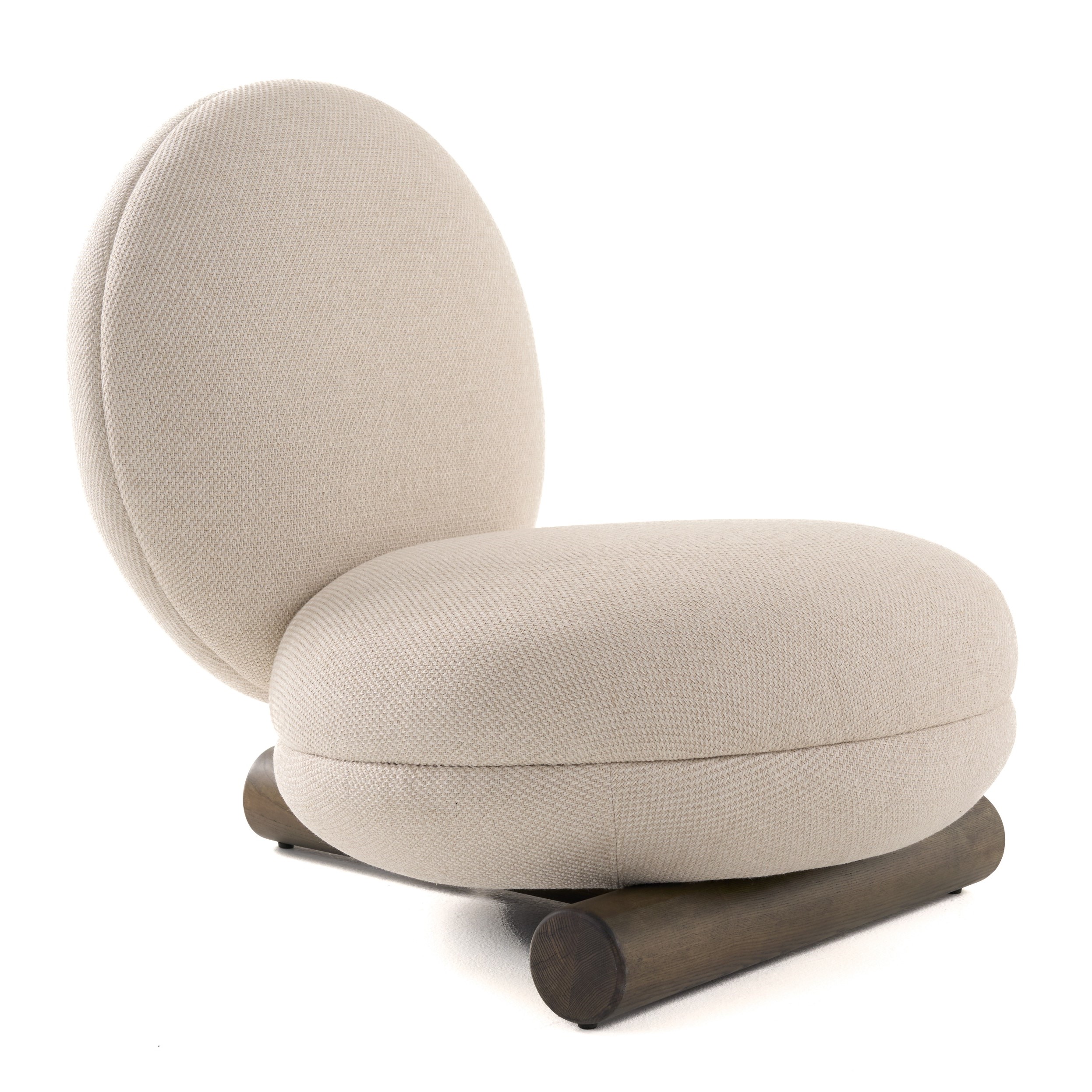 LA Furniture Minto Contemporary Off-White Fabric Accent Chair VGOD-ZW-23078-OFWHT Contemporary Style by Vig Furnitrue Number 81630|81630A Catch Home Goods