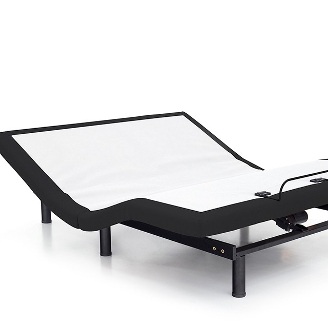 Furniture Of America Somnerside Ii Contemporary Black/White Adjustable Bed Base Model MT-ADJ302-Twin XL Adjustable Bed Base