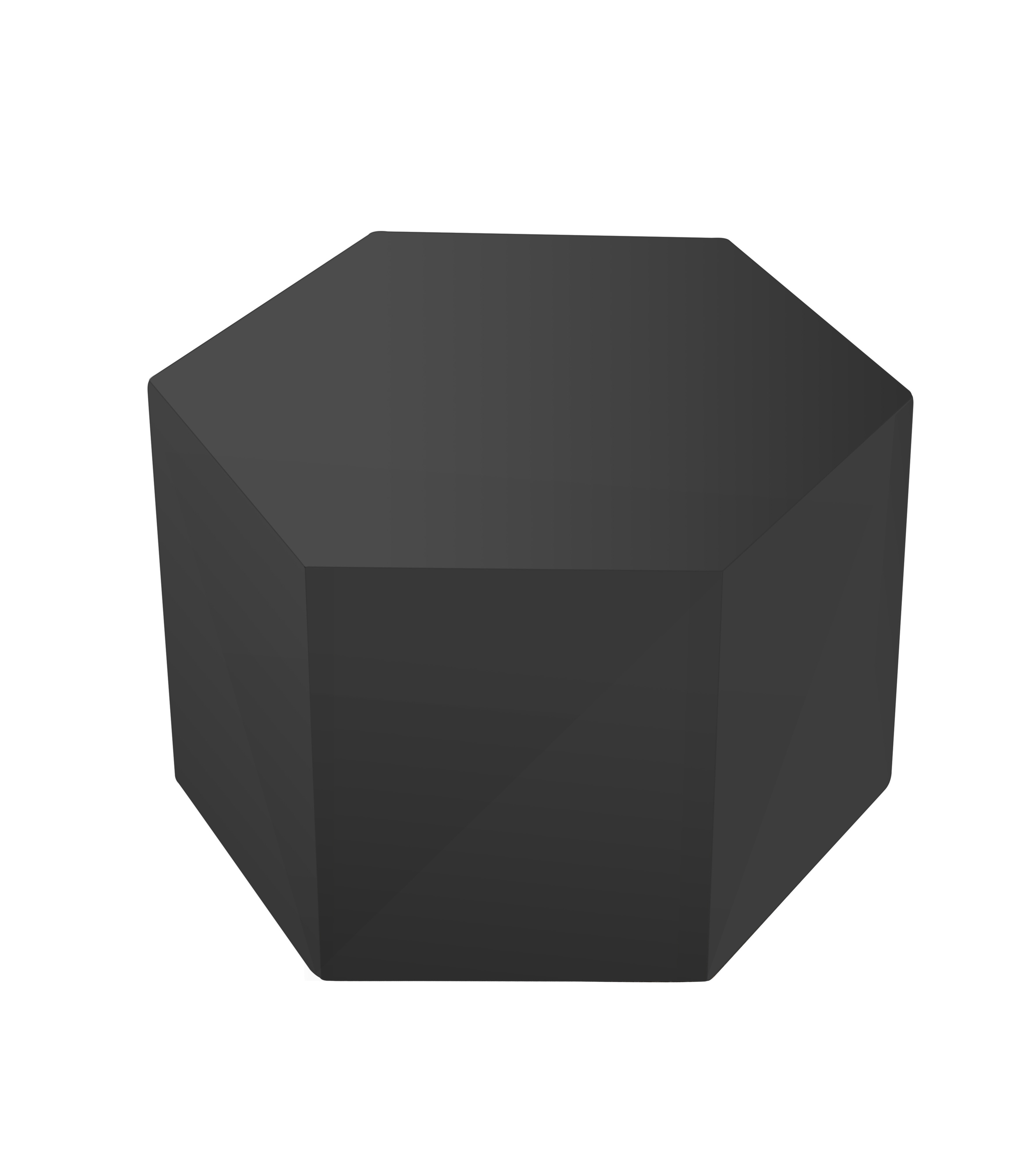 LA Furniture Newmont Small Grey High Gloss End Table VGBBMND-CT23-GRY-ET Contemporary Style by Vig Furnitrue Number 78949 Catch Home Goods