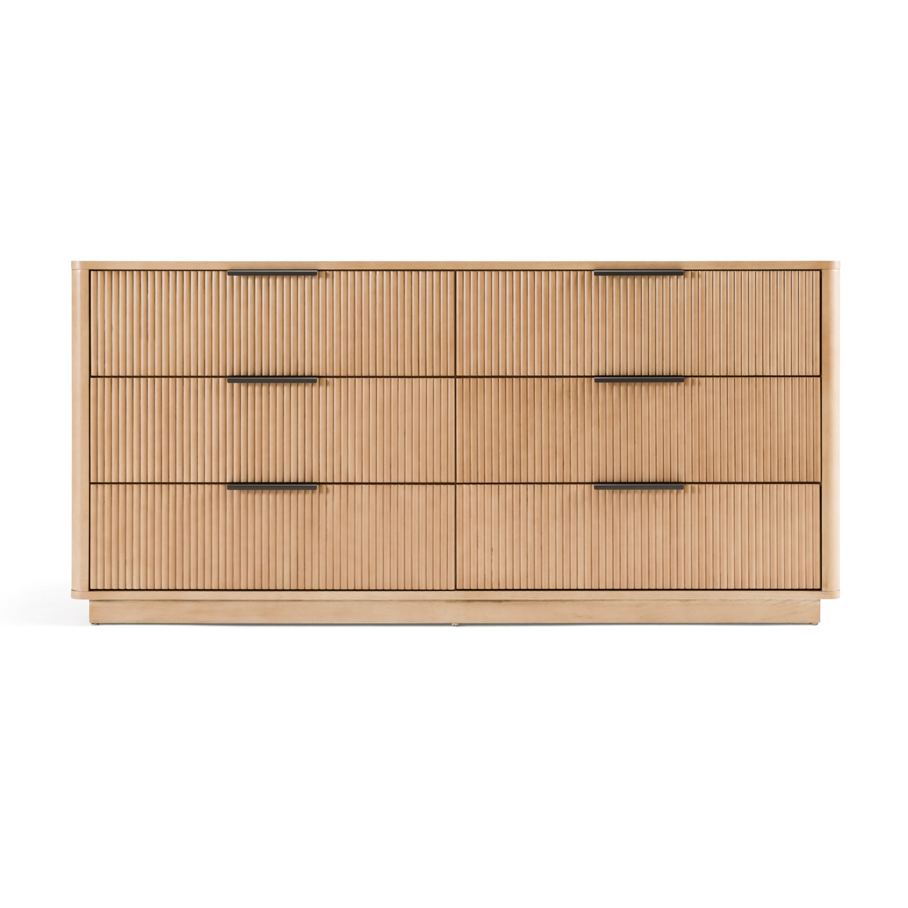 LA Furniture Santa Monica Modern Natural Oak Dresser VGMABR-144-DRS Contemporary Style by Vig Furnitrue Number 80885|80885A Catch Home Goods