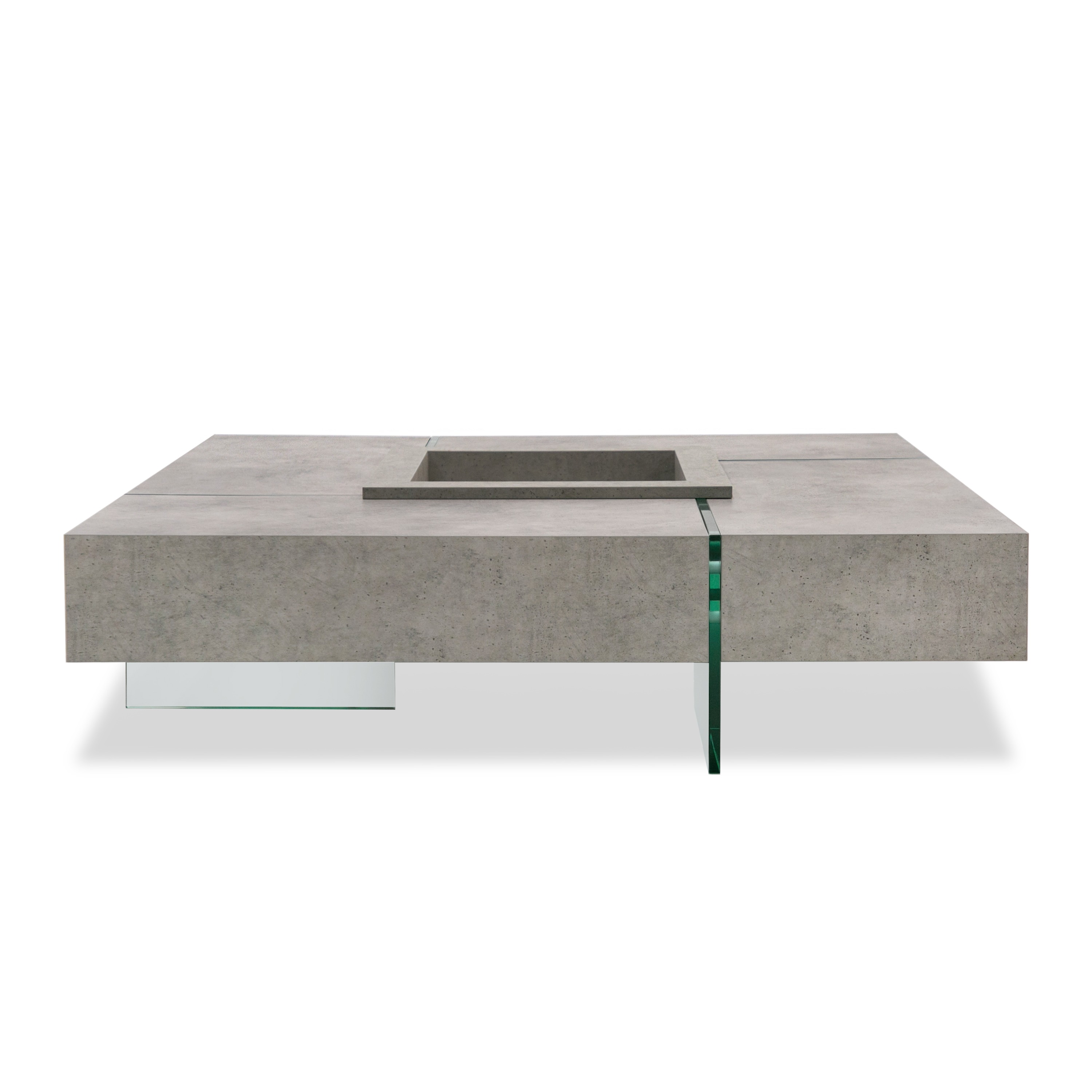 LA Furniture Shauna Modern Faux Concrete Floating Coffee Table VGCNCPM2852-N16 Contemporary Style by Vig Furnitrue Number 76679 Catch Home Goods