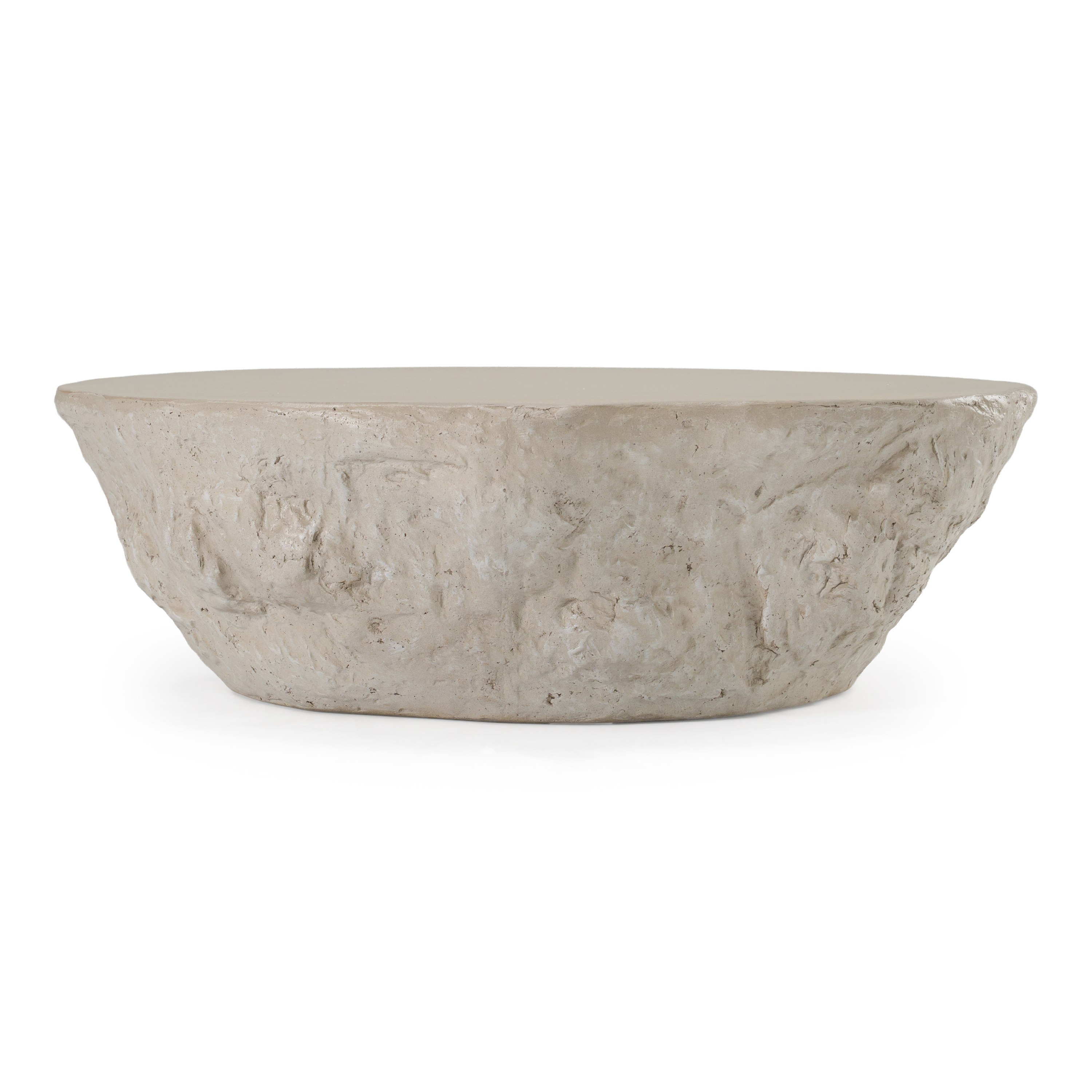 LA Furniture Tyrel Modern Beige Fiberform Coffee Table VGGR-675206-PM-SAND Contemporary Style by Vig Furnitrue Number 85830 Catch Home Goods