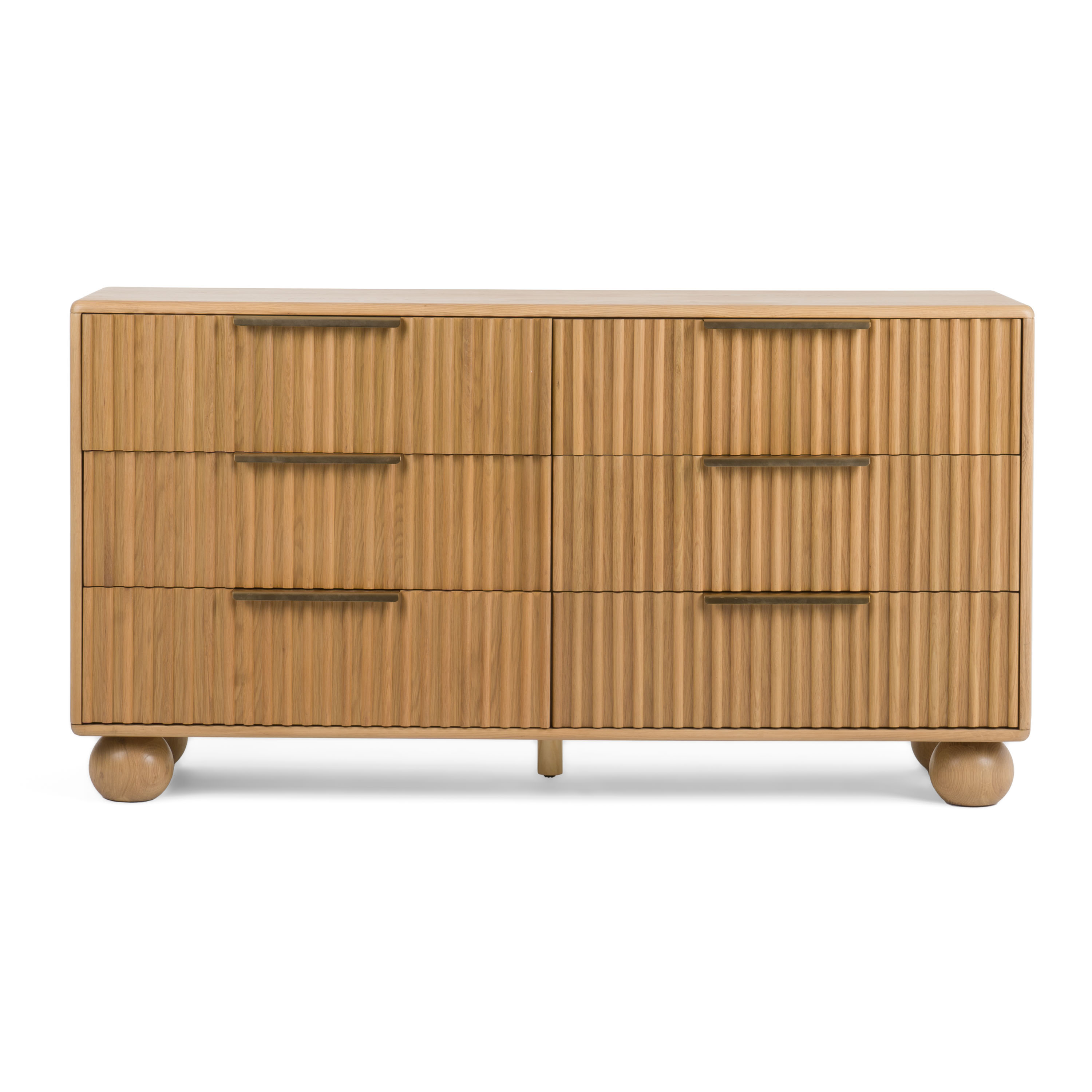 LA Furniture Winters Modern Natural Oak Dresser VGWD-EMI-DR06-DR Contemporary Style by Vig Furnitrue Number 81079 Catch Home Goods