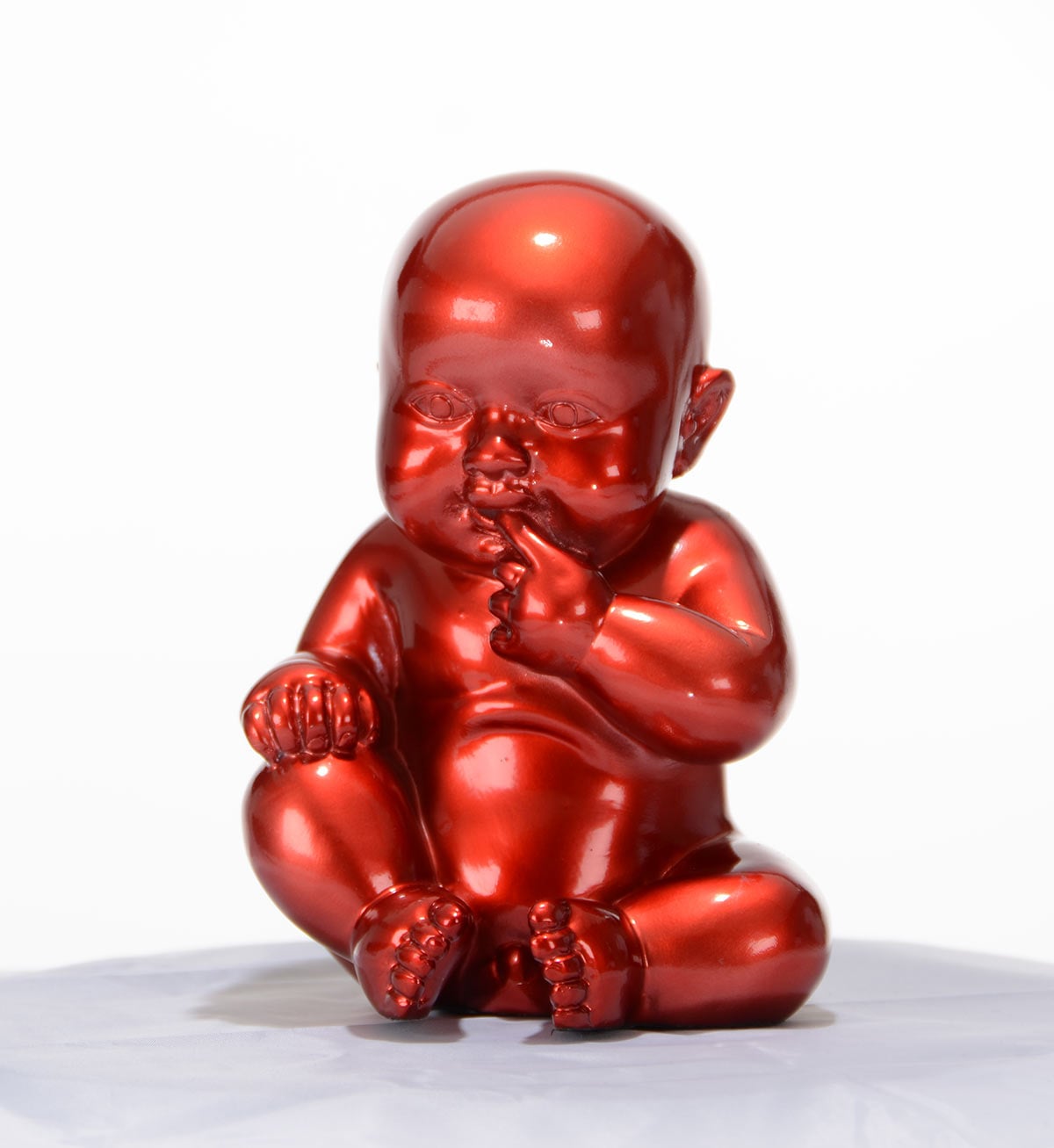 LA Furniture XD00584 Modern Red Baby Sitting Sculpture VGTH-XD00584-RED Contemporary Style by Vig Furnitrue Number 15216 Catch Home Goods